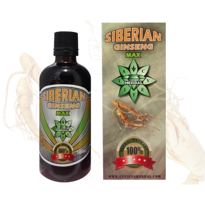 CVETITA HERBAL - Siberian Ginseng MAX​